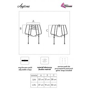 Portjartier LivCo Angsona Negru S-M Thumb 2