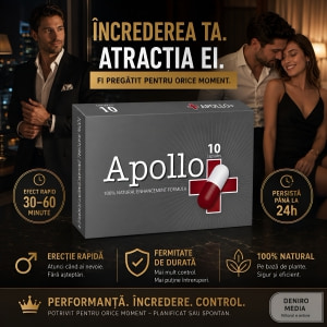 Apollo Plus 10 Capsule Pe Bază De Plante Pentru Potență Thumb 1