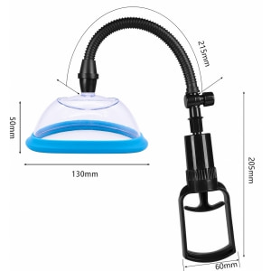 B Series PowerPump: Pompa Vacuum Clitoridiană Eficientă Albastru Thumb 3