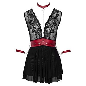 Babydoll Cottelli Collection Anya Negru S Thumb 4