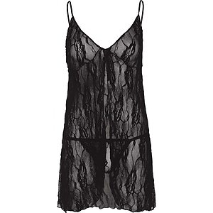 Babydoll Leg Avenue Kamiyah Negru XS-L Thumb 2
