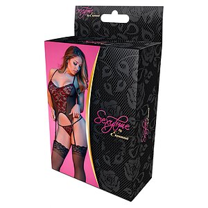 Babydoll Magic Silk Fly Away Negru S-M Thumb 4