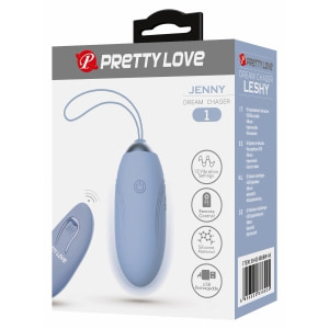 Jenny Vibrator Compact 12 Moduri Reîncărcabil USB Albastru Thumb 5