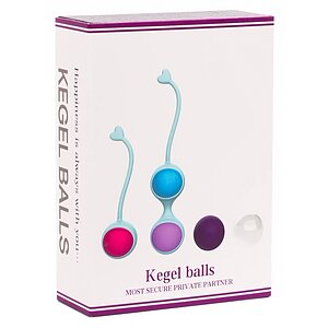 Beautiful Kegel Set: 5 Bile Vaginale Progresive, Discrete Multicolor Thumb 3