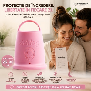 Beppy Asha – cupă Menstruală Flexibilă, sigură Thumb 1