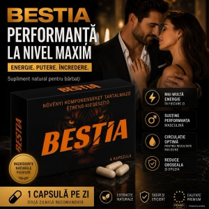 Bestia – 4 Capsule Naturale Pentru Potență, Vitalitate Thumb 1