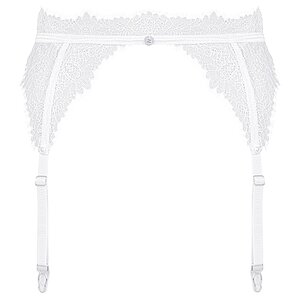 Portjartier Obsessive Bianelle Alb S-M Thumb 2