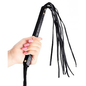 Bici Fetish Fantasy Series First Time Flogger Negru Thumb 1