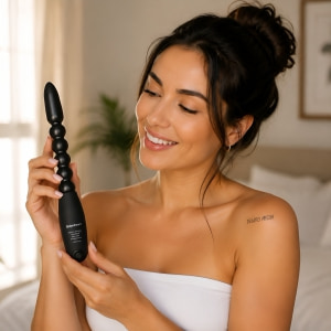 Bile Anale Pleaser Power Negru Thumb 9