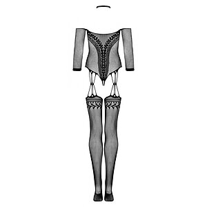 Catsuit Obsessive G333 Negru S-L Thumb 3