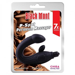 Mont P-Spot Perineum Massager Negru Thumb 3