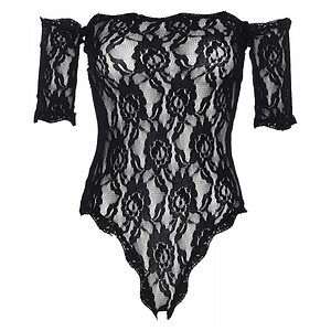 Body Leg Avenue Beatrice Negru S-M Thumb 2