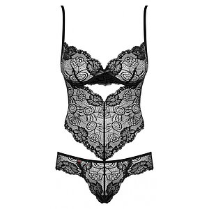 Body Obsessive Alluria Negru S-M Thumb 2