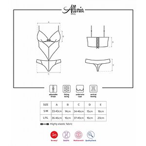 Body Obsessive Alluria Negru S-M Thumb 4