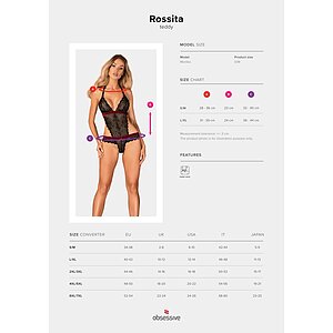 Body Obsessive Rossita Negru S-M Thumb 4