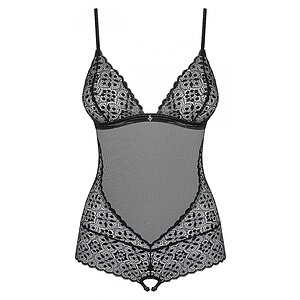 Body Obsessive Shibu Negru L-XL Thumb 2