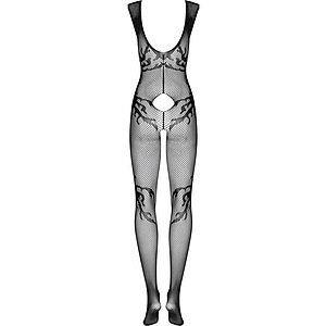 Bodystocking Obsessive F241 Negru S-L Thumb 3