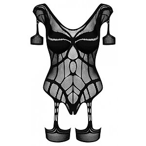 Catsuit Obsessive G334 Negru S-L Thumb 2