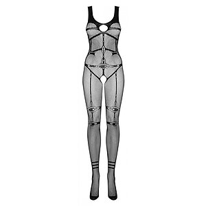 Catsuit Obsessive N123 Negru S-L Thumb 2