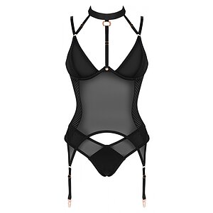 Corset Obsessive Brasica Negru XS-S Thumb 2