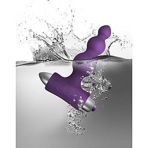 Anal Plug cu Vibrații Bubbles Rocks-Off Mov Thumb 2