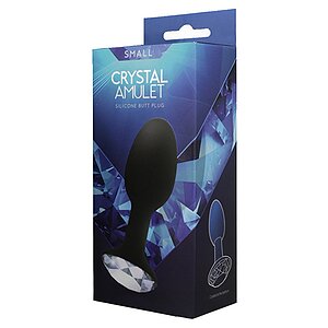 Anal Plug Small Crystal Amulet Negru Thumb 2
