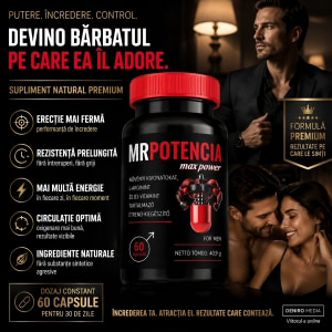 Capsule Erecție MrPotencia Max Power 60capsule Thumb 1
