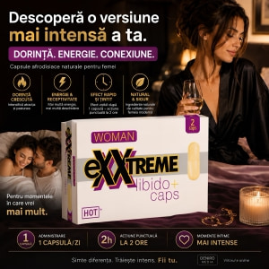 Capsule Pentru Femei eXXtreme Libido 2 capsule Thumb 1