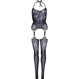 Catsuit Leg Avenue Jacquard Net XS-L Thumb 2