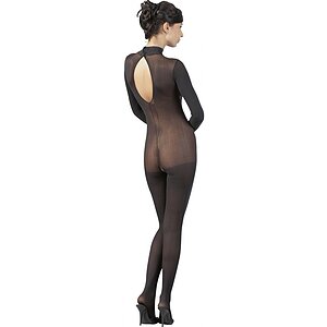 Catsuit No:Xqse Ouvert Negru XL-2XL Thumb 1