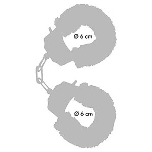 Cătușe Furry Fun Roșu Thumb 2