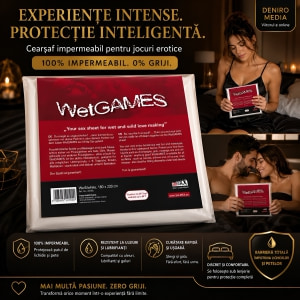 Cearșaf Vinyl WetGames Alb Thumb 2