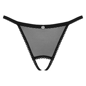 Chilot Decupat Obsessive Celia Noir Negru XS-S Thumb 2