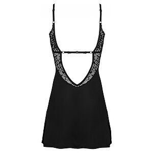 Chemise Obsessive Bellastia Negru XS-S Thumb 3