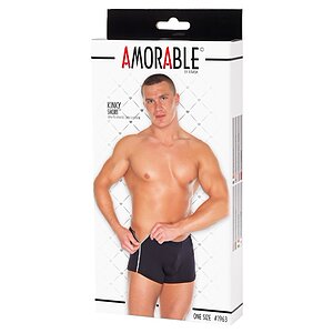 Chilot Amorable Boxer Shorts Negru S-L Thumb 4