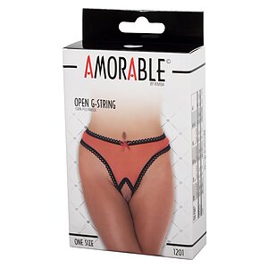 Chilot Amorable Open Arya Roșu S-L Thumb 2