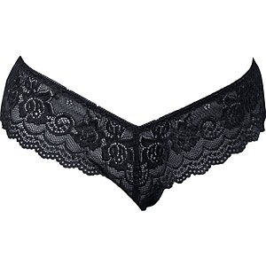 Chilot Cottelli Collection Evangeline Negru XL Thumb 3