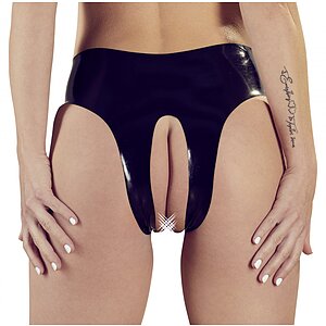 Chilot Decupat Inghinal Late X Negru S-L Thumb 2