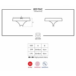 Chilot Obsessive 837-THC Negru L-XL Thumb 4