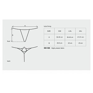 Chiloței Obsessive Luiza Roșu L-XL Thumb 4