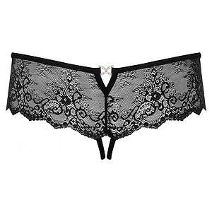 Chilot Decupat Obsessive Merossa Negru S-M Thumb 3