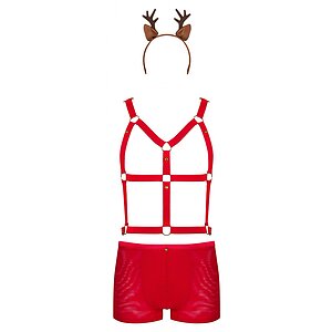 Costum Obsessive Mr. Reindy Roșu L-XL Thumb 2