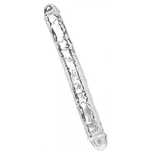 Clear Double Dildo 34cm Transparent Thumb 1