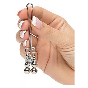 Clemă Pentru Clitoris Just Sensation Argintiu Thumb 1