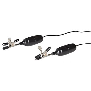 Cleme Sfârcuri Cu Vibrații Negru Thumb 1