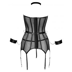 Corset Cottelli Collection Avery Negru L Thumb 4