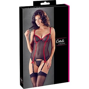Corset Cottelli Collection Samira Negru S Thumb 5