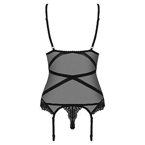 Corset Obsessive Bondea Negru S-M Thumb 3