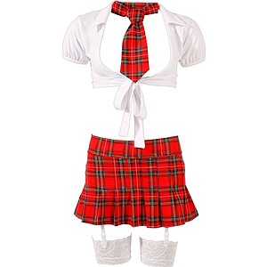 Costum Cottelli Collection Ashley Roșu S Thumb 3