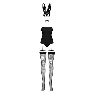 Costum Obsessive Bunny Love Negru S-M Thumb 2